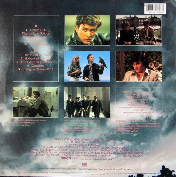 Pat Metheny Group - The Falcon And The Snowman (Original Motion Picture Soundtrack) - LP