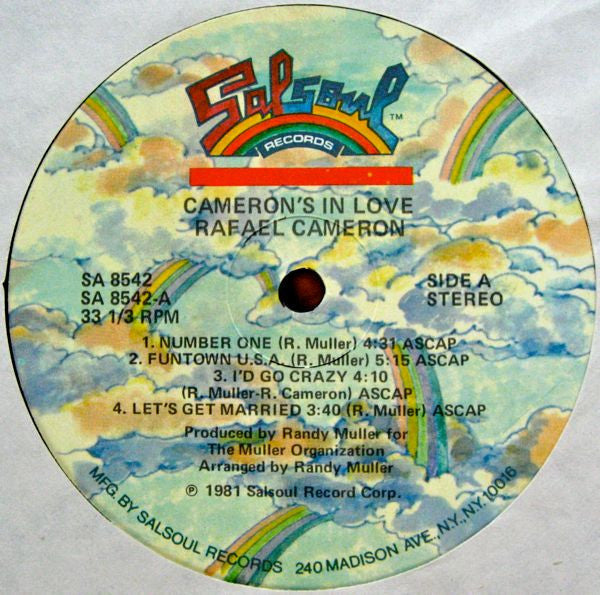 Rafael Cameron - Cameron's In Love - LP