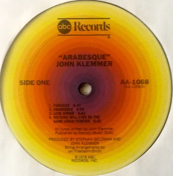 John Klemmer - Arabesque - LP