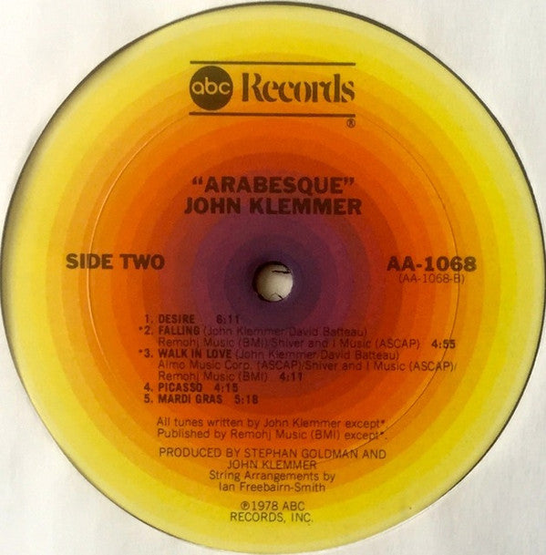 John Klemmer - Arabesque - LP
