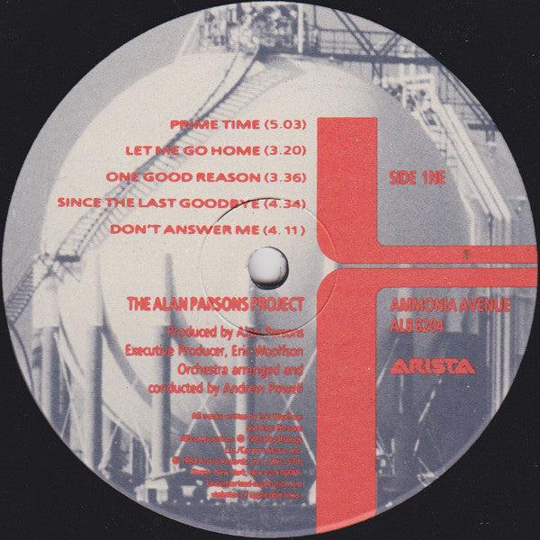 The Alan Parsons Project - Ammonia Avenue - LP