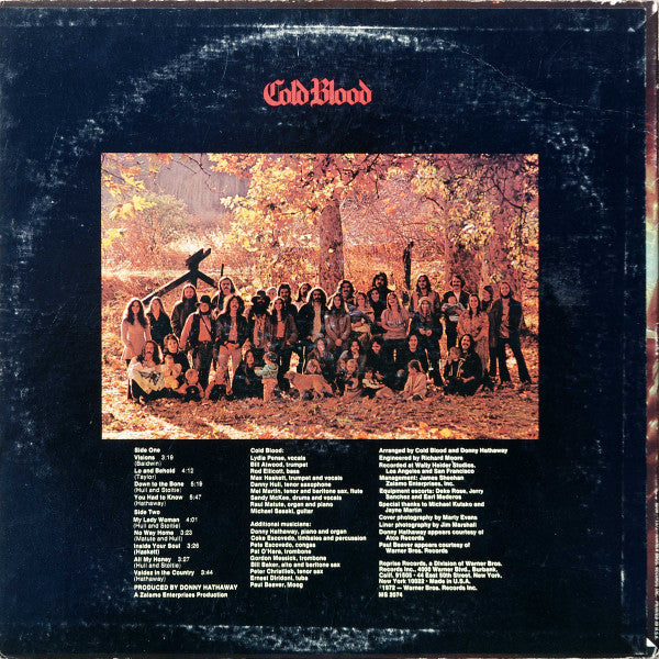 Cold Blood - First Taste Of Sin - LP