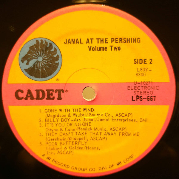 Ahmad Jamal Trio - Jamal At The Pershing Vol. 2 - LP