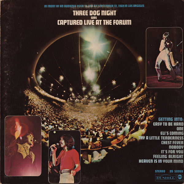 Three Dog Night - Captured Live At The Forum - LP