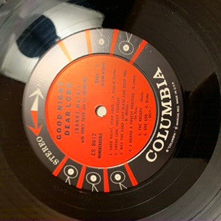 Johnny Mathis - Good Night, Dear Lord - LP