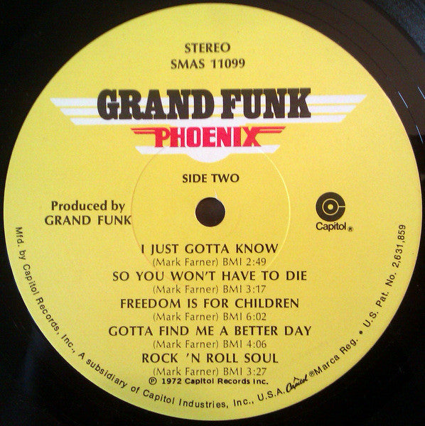 Grand Funk* - Phoenix - LP