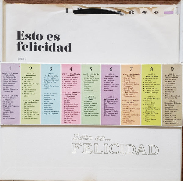 Various - Esto Es Felicidad - LP