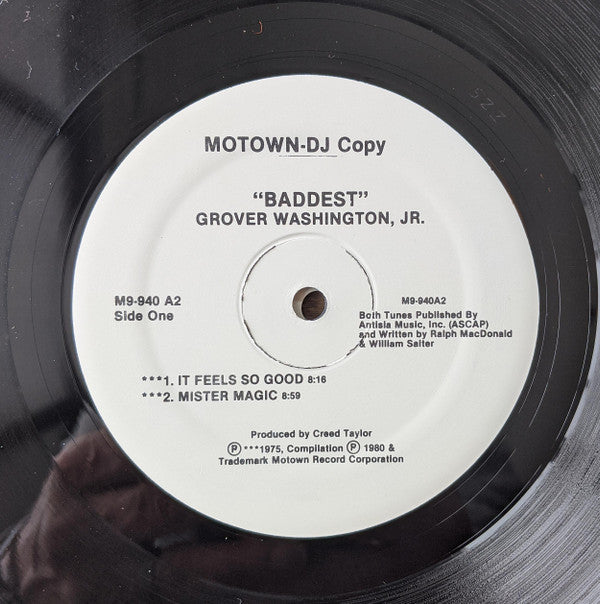 Grover Washington, Jr. - Baddest - LP