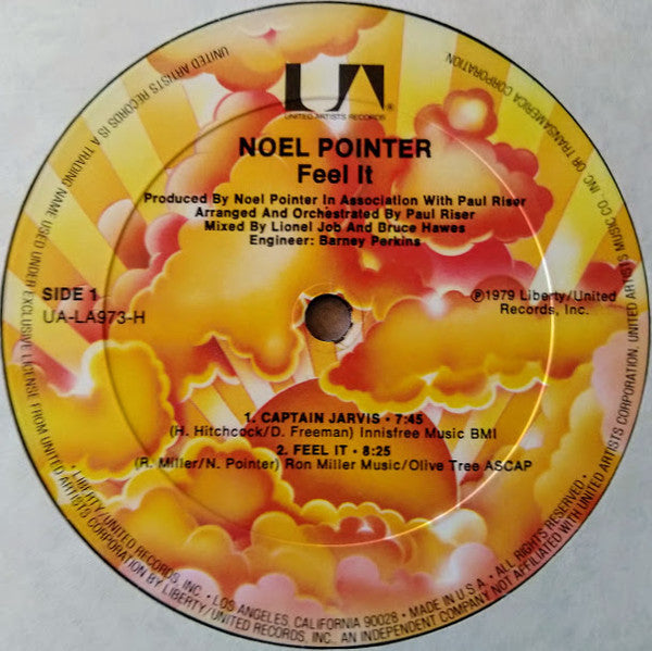Noel Pointer - Feel It - LP