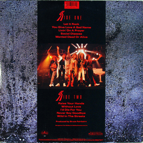 Bon Jovi - Slippery When Wet - LP