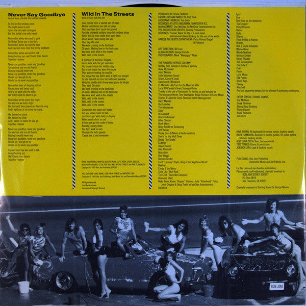 Bon Jovi - Slippery When Wet - LP