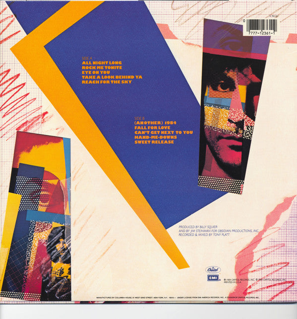 Billy Squier - Signs Of Life - LP