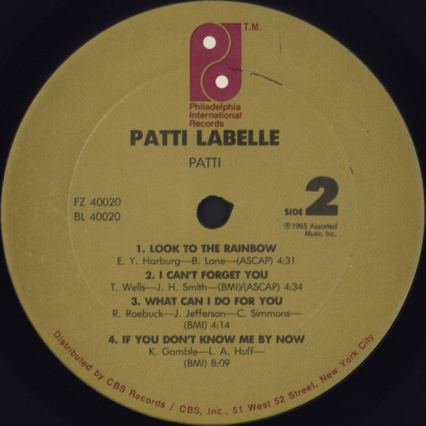Patti Labelle - Patti - LP