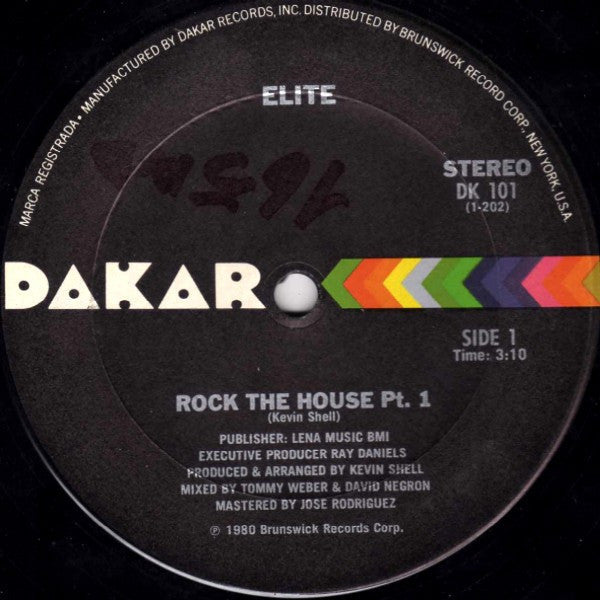 Elite - Rock The House - LP