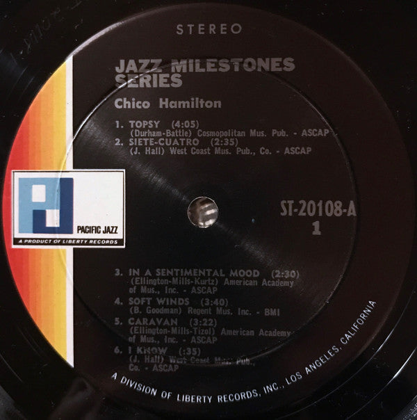 Chico Hamilton - Jazz Milestone Series - LP
