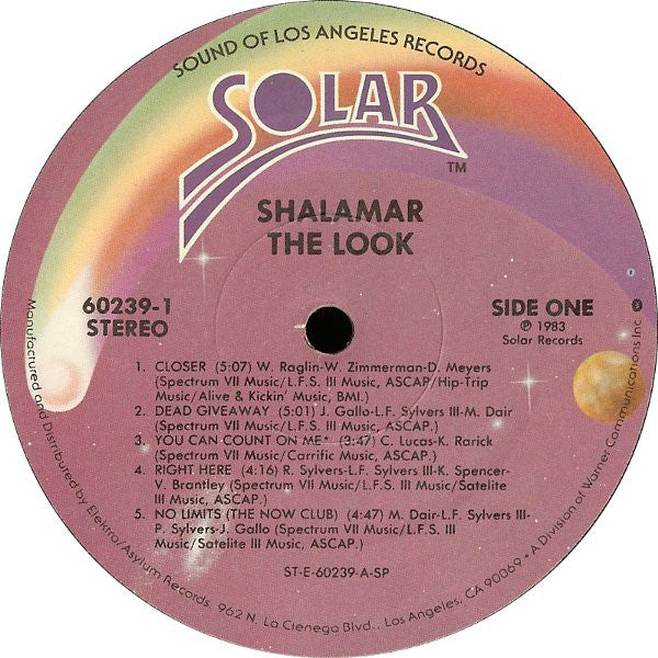 Shalamar - The Look - LP