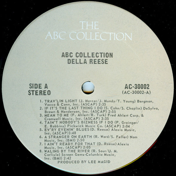 Della Reese - The ABC Collection - LP