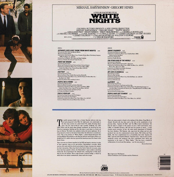 Various - White Nights: Original Motion Picture Soundtrack - LP