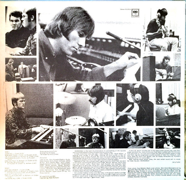 Gary Puckett And The Union Gap* - Incredible - LP