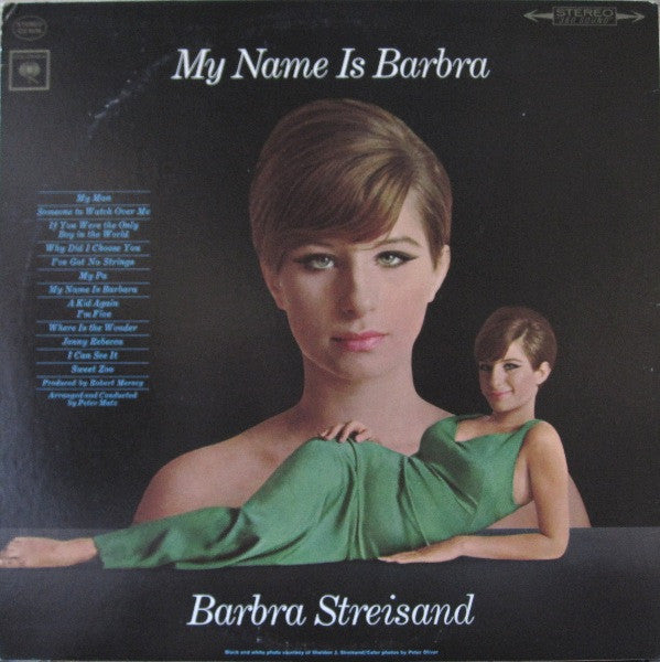 Barbra Streisand - My Name Is Barbra - LP