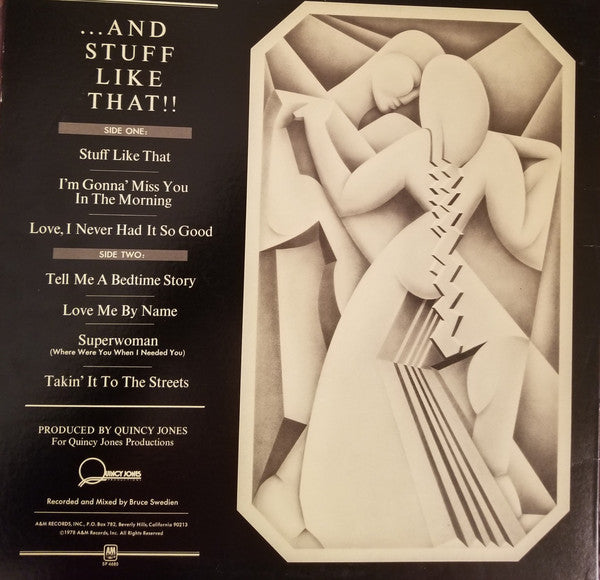 Quincy Jones - Sounds ... And Stuff Like That!! - LP