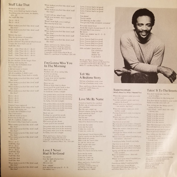 Quincy Jones - Sounds ... And Stuff Like That!! - LP