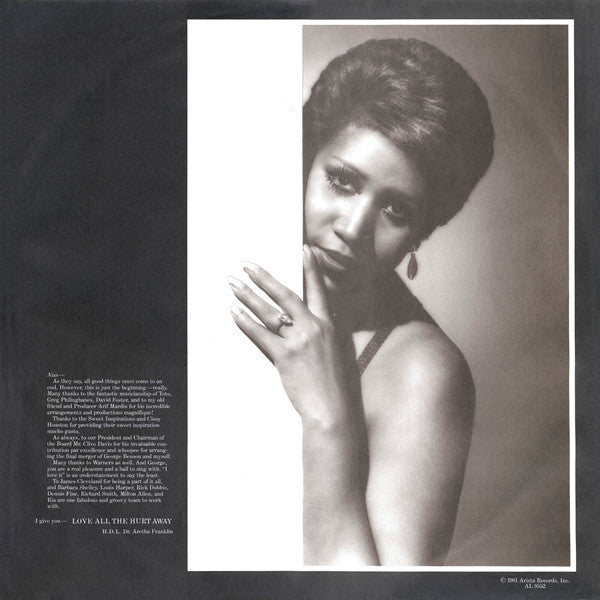 Aretha Franklin - Love All The Hurt Away - LP