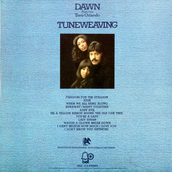 Dawn Featuring Tony Orlando - Tuneweaving - LP
