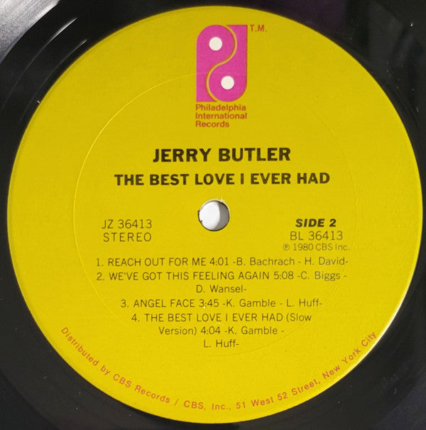 Jerry Butler - The Best Love - LP