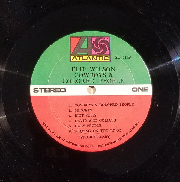 Flip Wilson - Cowboys & Colored People - LP