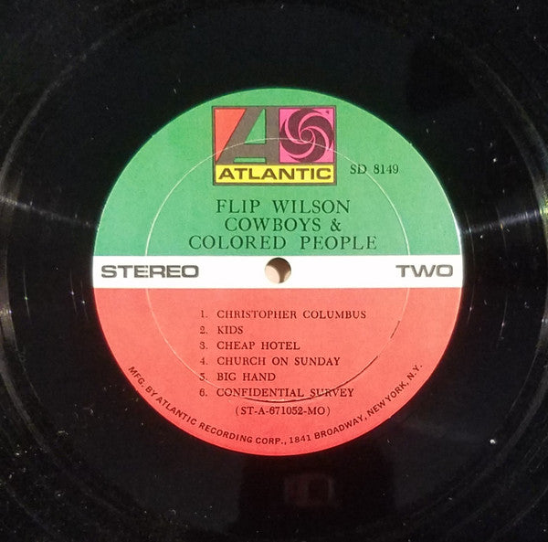 Flip Wilson - Cowboys & Colored People - LP