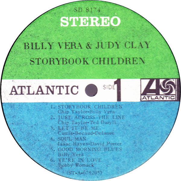 Billy Vera & Judy Clay - Storybook Children - LP
