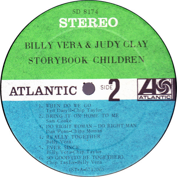 Billy Vera & Judy Clay - Storybook Children - LP