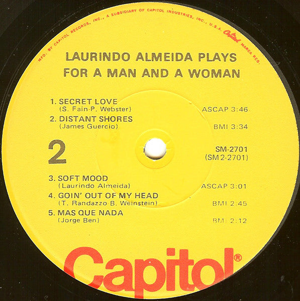 Laurindo Almeida - A Man And A Woman - LP