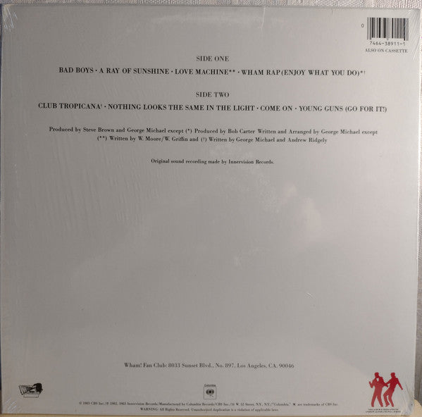 Wham! U.K.* - Fantastic - LP