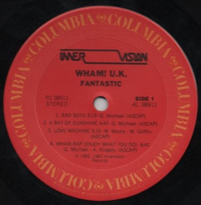 Wham! U.K.* - Fantastic - LP