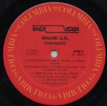 Wham! U.K.* - Fantastic - LP