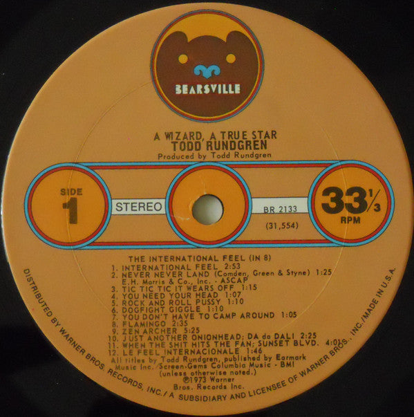 Todd Rundgren - A Wizard, A True Star - LP