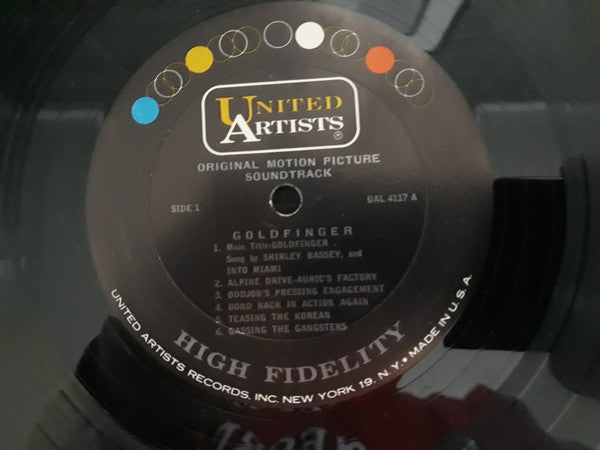 John Barry - Goldfinger (Original Motion Picture Soundtrack) - LP