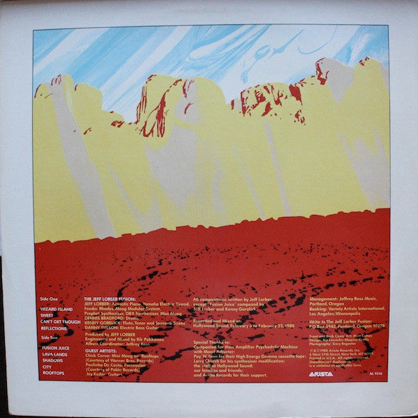 The Jeff Lorber Fusion - Wizard Island - LP