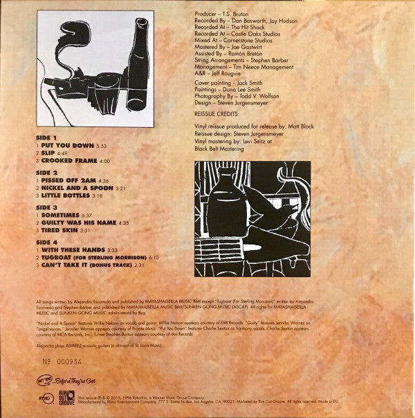 Alejandro Escovedo - With These Hands - LP