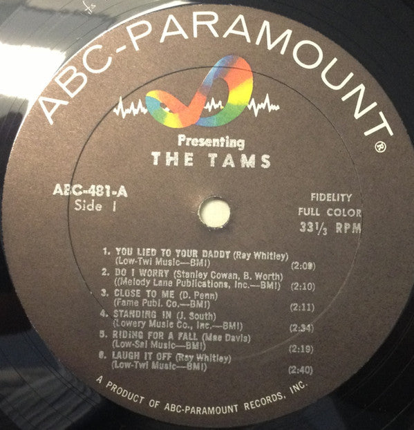 The Tams - Presenting - LP