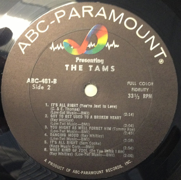 The Tams - Presenting - LP