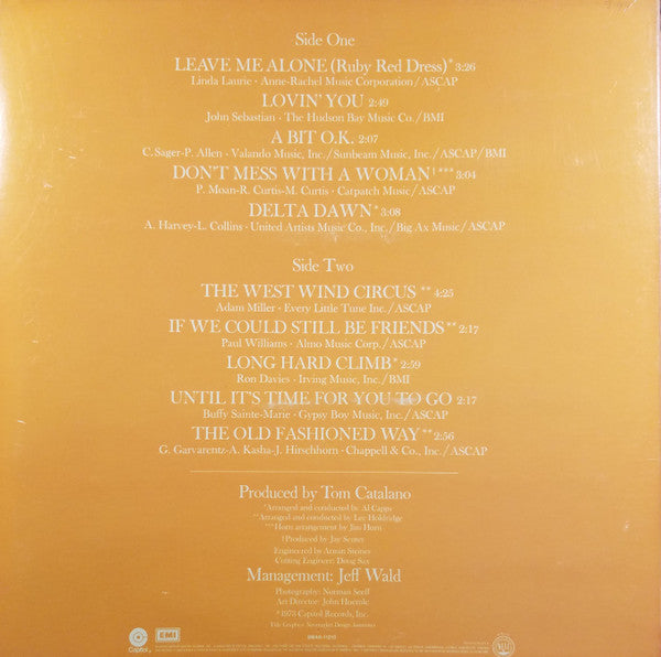Helen Reddy - Long Hard Climb - LP