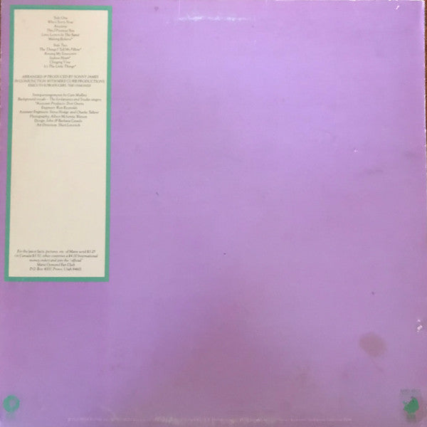 Marie Osmond - Who's Sorry Now - LP