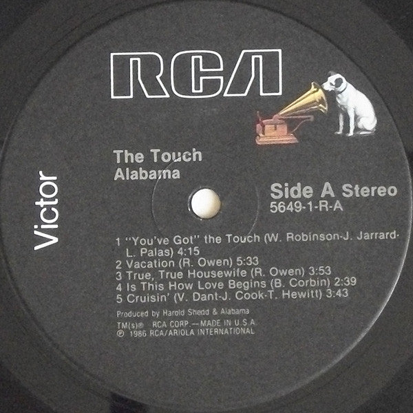 Alabama - The Touch - LP