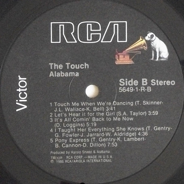 Alabama - The Touch - LP