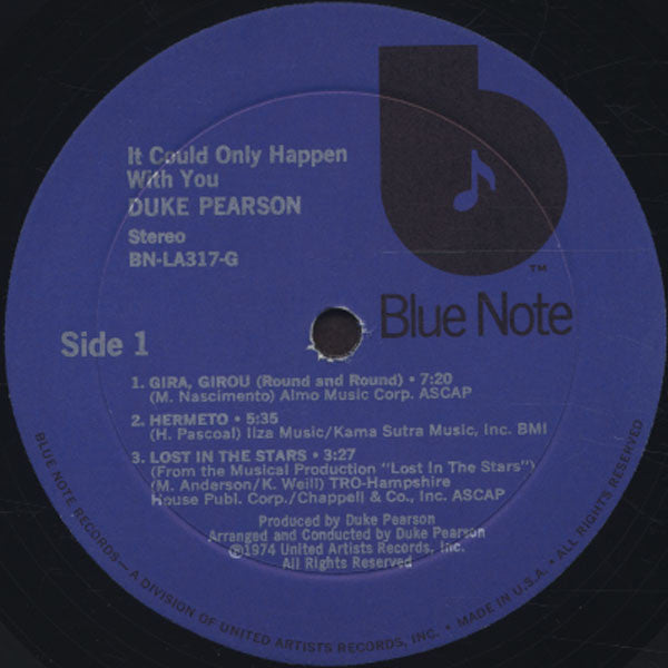 Duke Pearson - It Could Only Happen With You