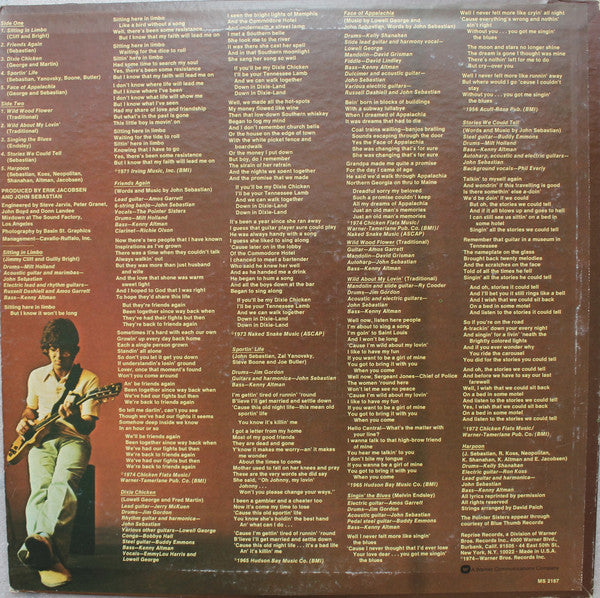John Sebastian - Tarzana Kid - LP