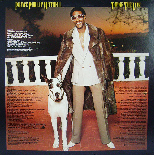 Prince Phillip Mitchell* - Top Of The Line - LP